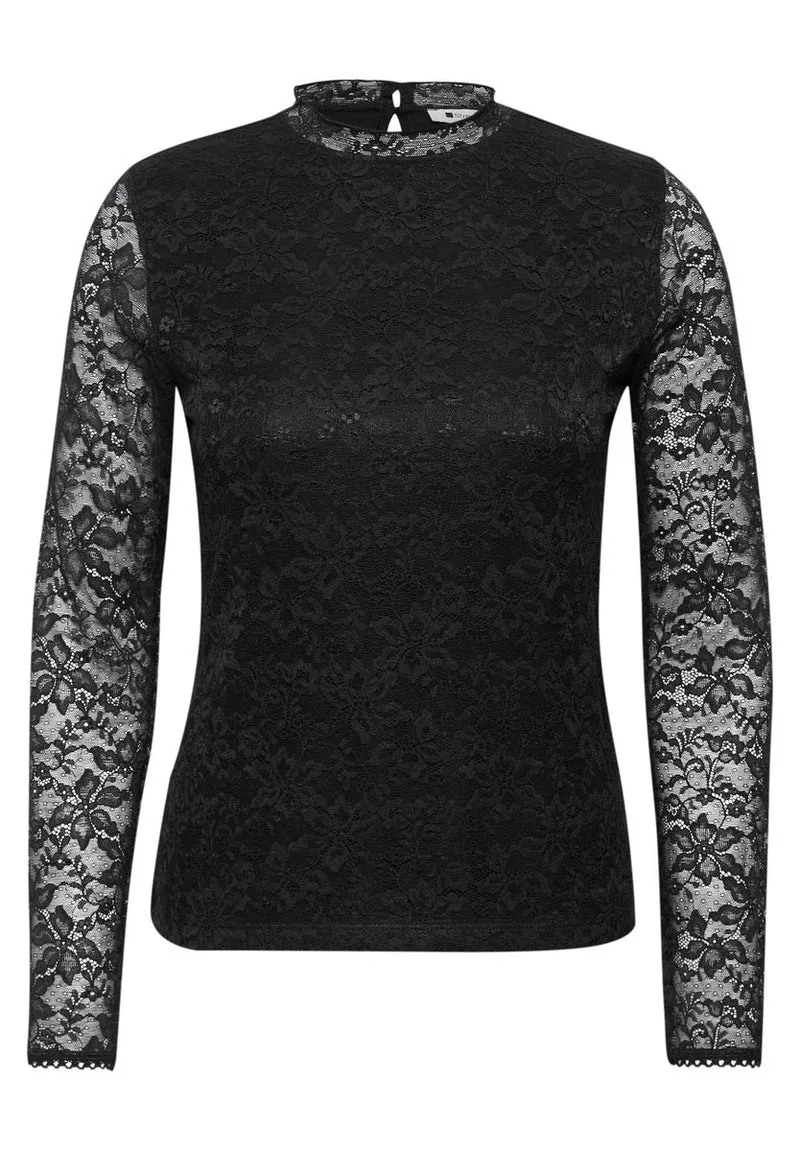 Langarm Shirt aus Spitze