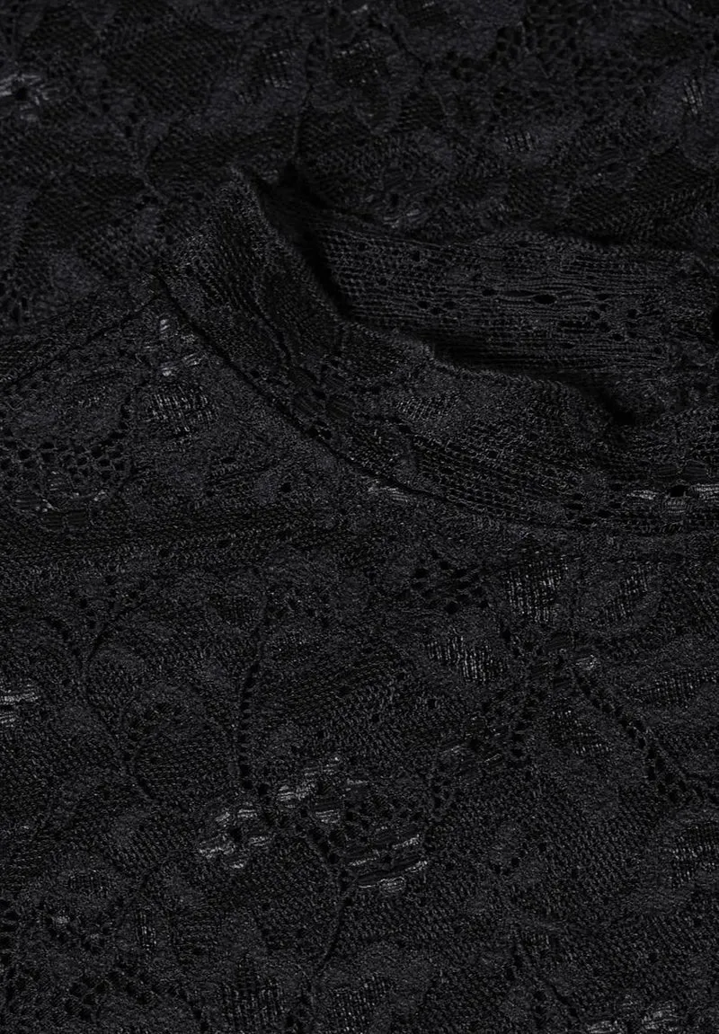 Langarm Shirt aus Spitze