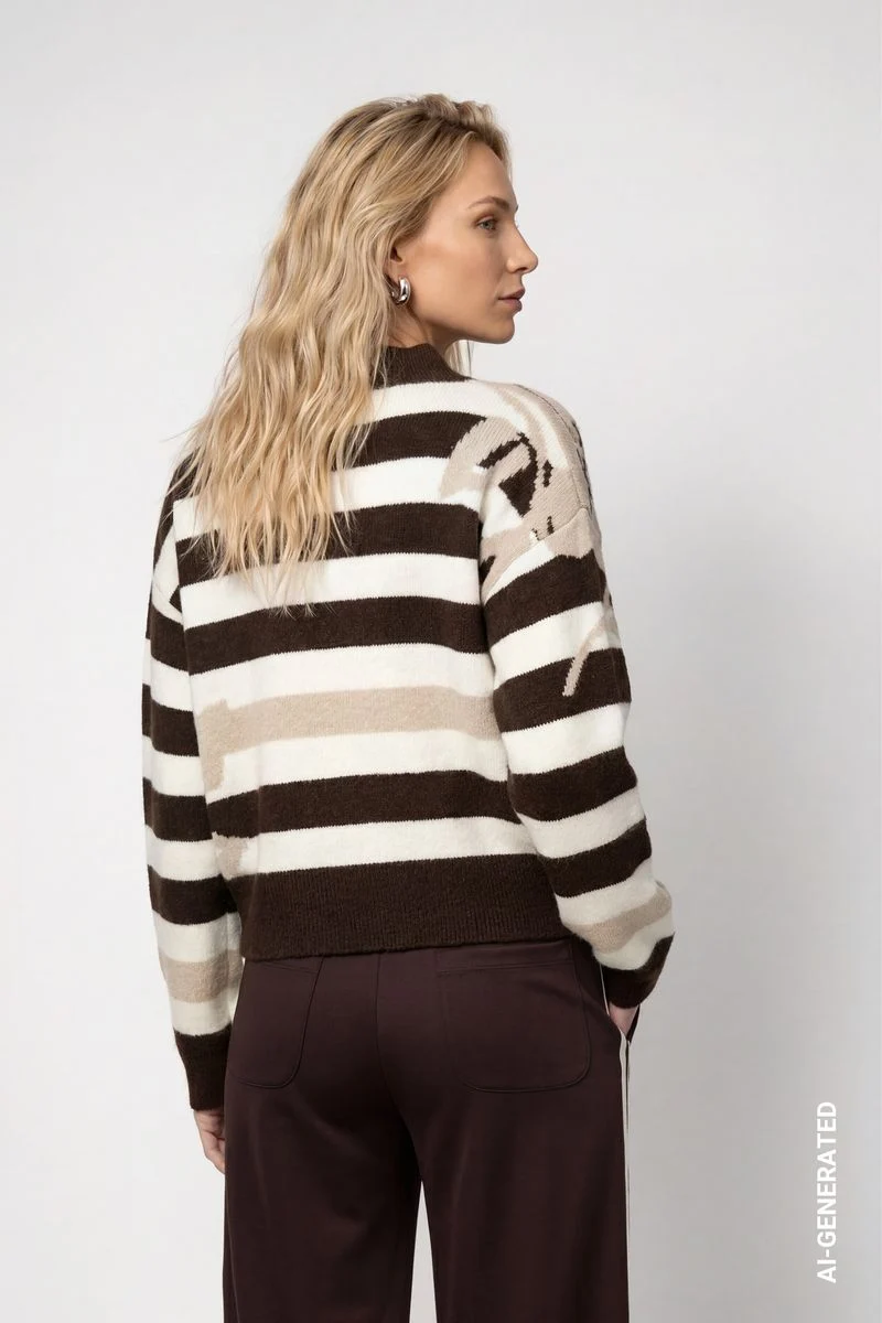 Strickpullover mit weicher Haptik