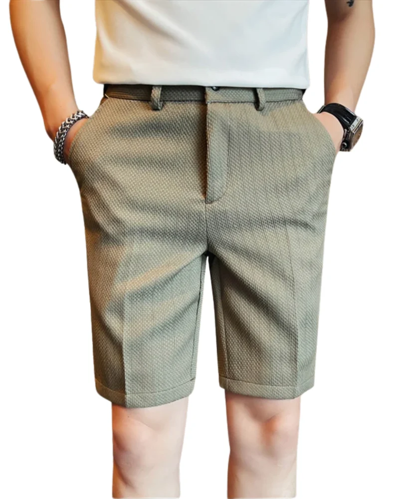 Elegant Waffle Shorts