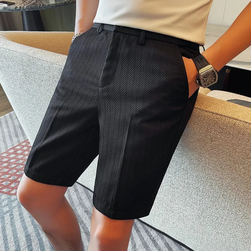 Elegant Waffle Shorts