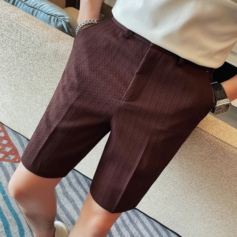 Elegant Waffle Shorts
