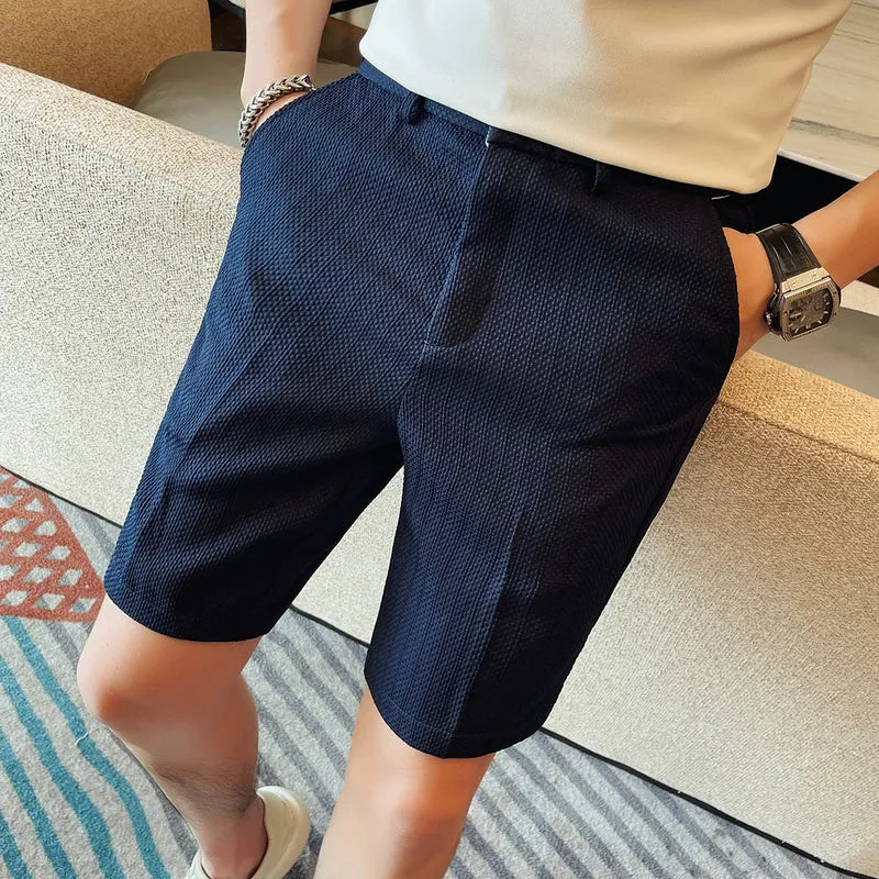 Elegant Waffle Shorts