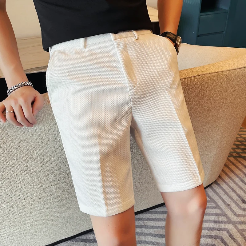Elegant Waffle Shorts
