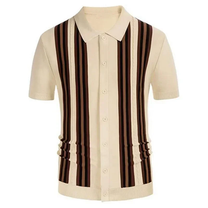 Short Sleeve Knitted Shirt