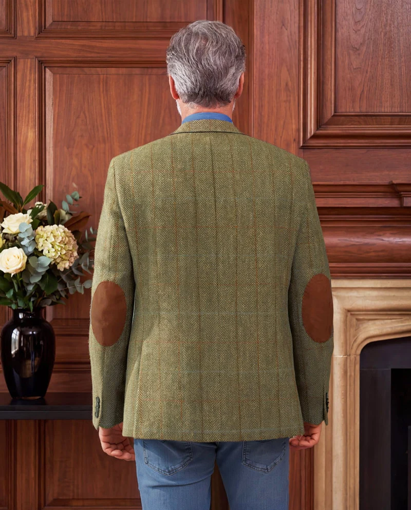Harris Tweed Sakko "London" in light green