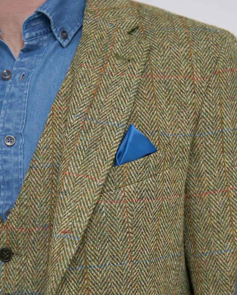 Harris Tweed Sakko "London" in light green