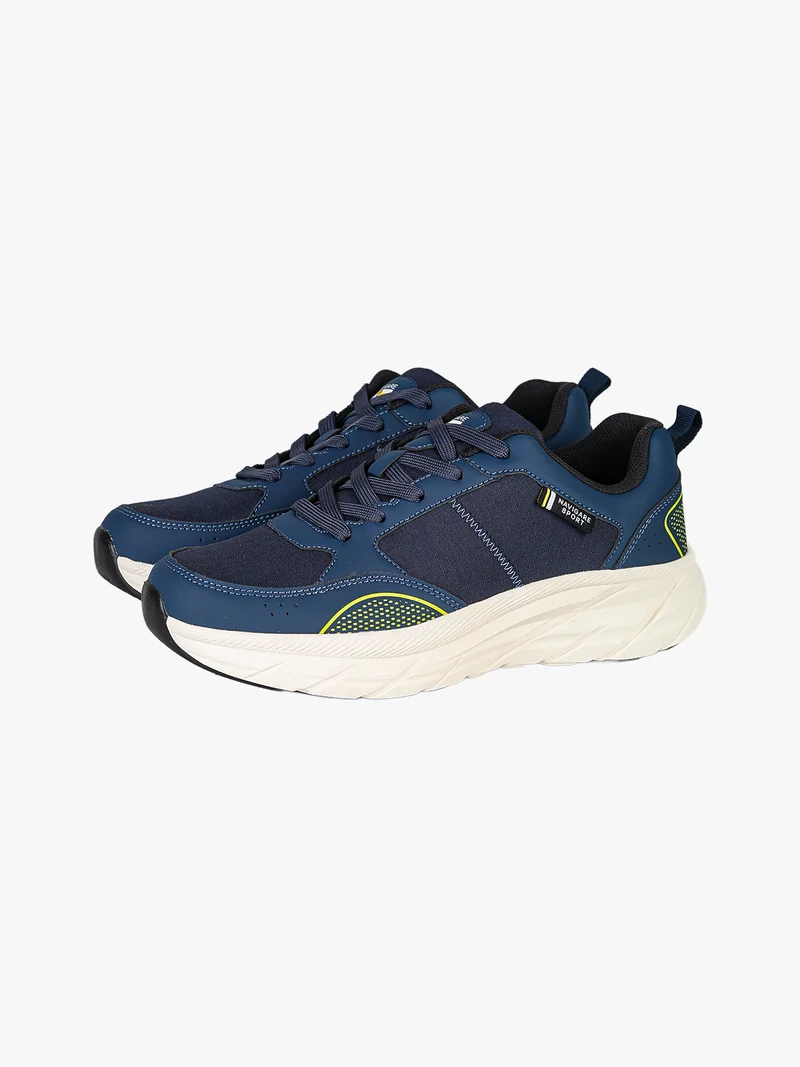 Sneakers da uomo stringate - blu scuro