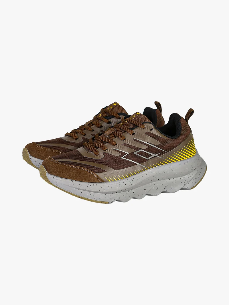 Sneakers sportive stringate da uomo - moro