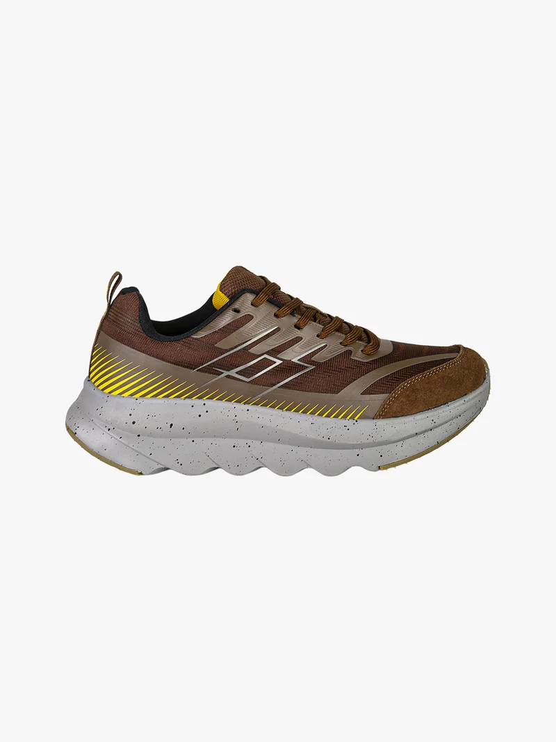 Sneakers sportive stringate da uomo - moro