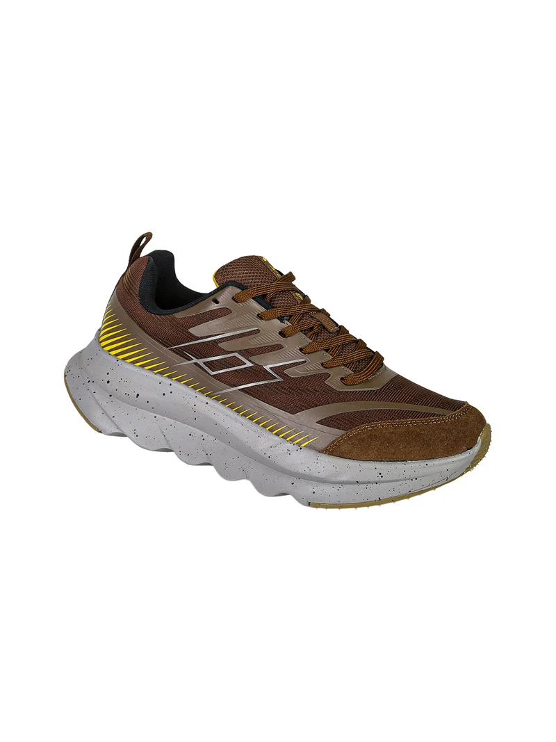 Sneakers sportive stringate da uomo - moro