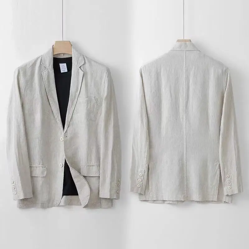 Elegant Linen Blazer