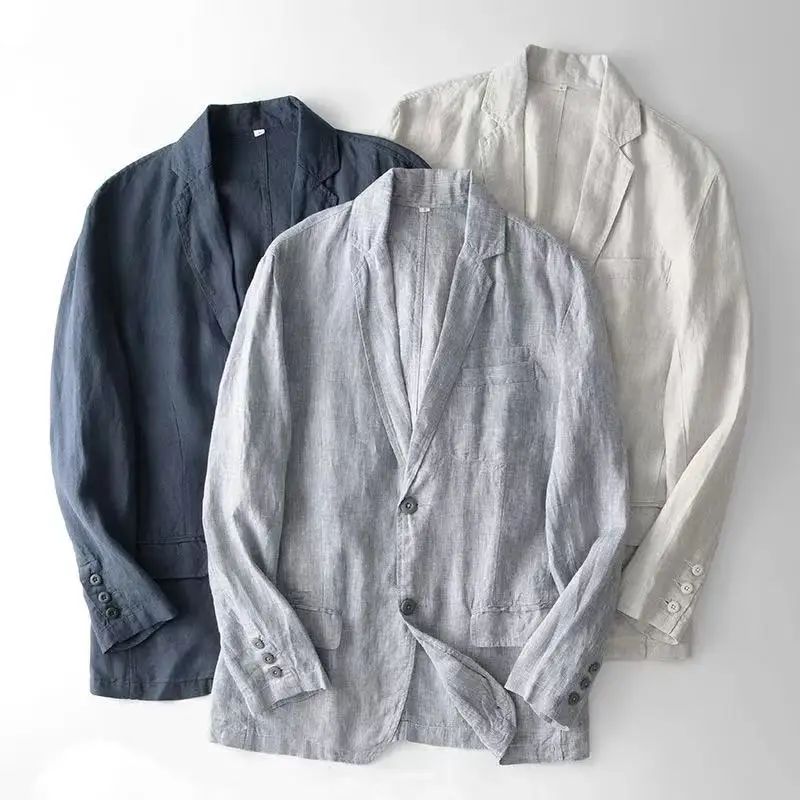 Elegant Linen Blazer