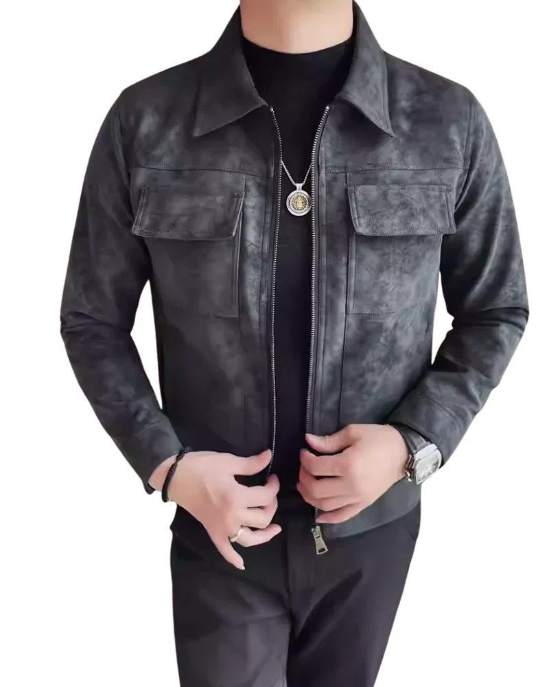 Casual Suede Jacket