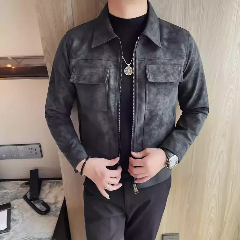 Casual Suede Jacket