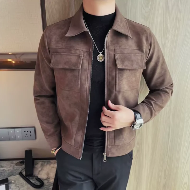 Casual Suede Jacket