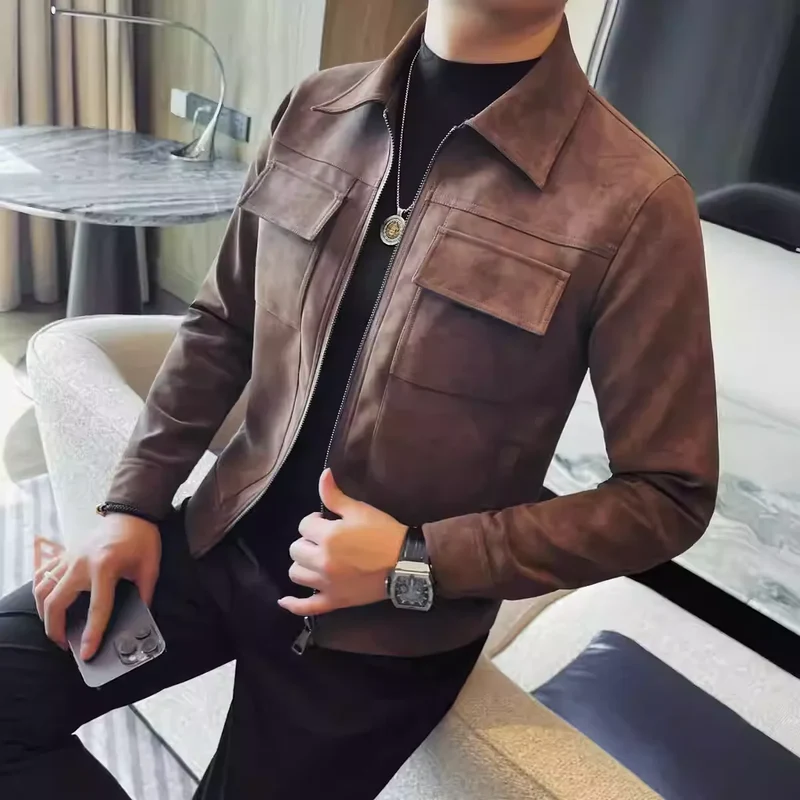 Casual Suede Jacket