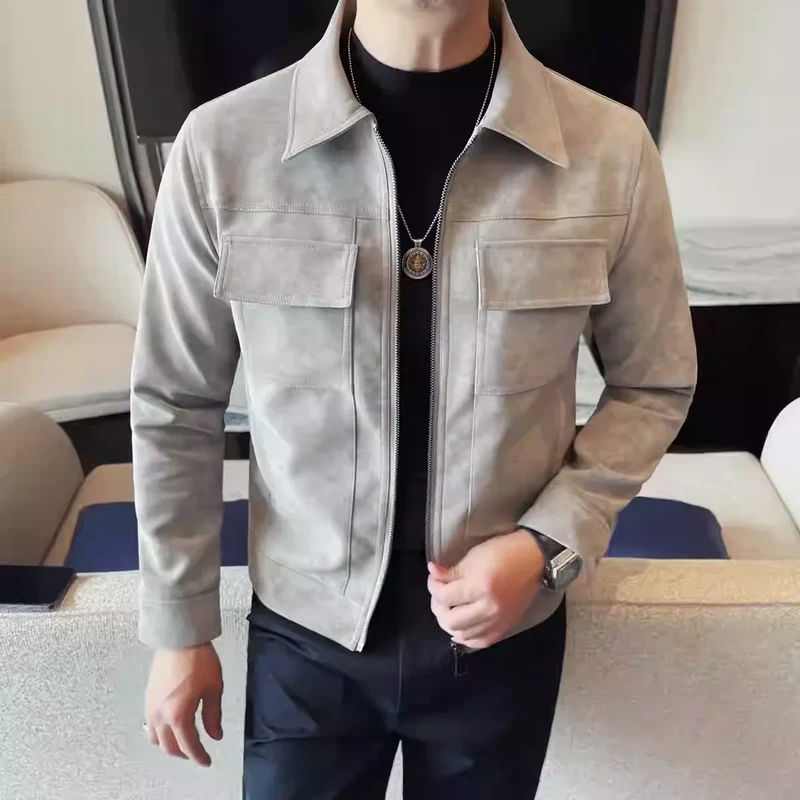 Casual Suede Jacket