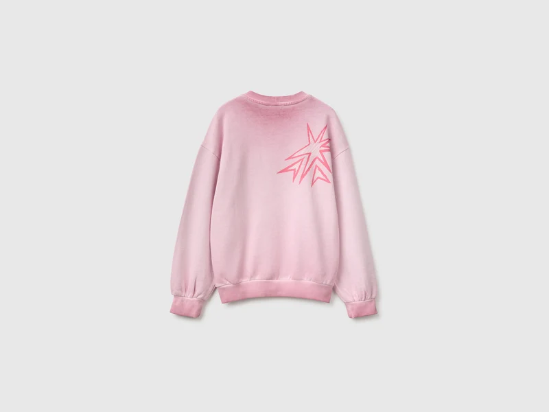 Oversize-Sweatshirt mit ©Disney Lilo & Stitch-Print