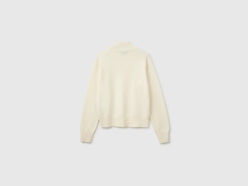Rollkragenpullover aus Kaschmirmischung