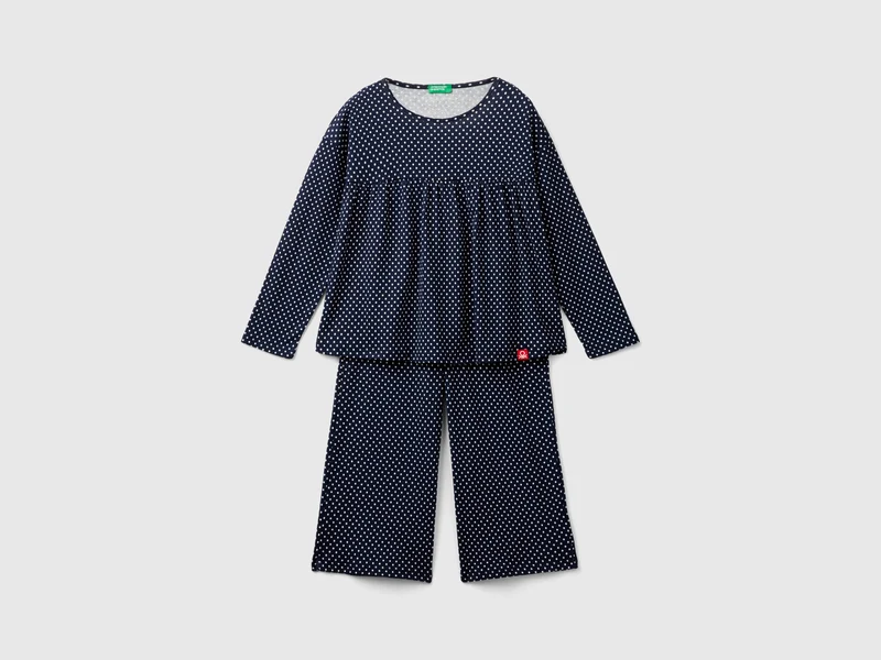 Pyjama mit Polka-Dots