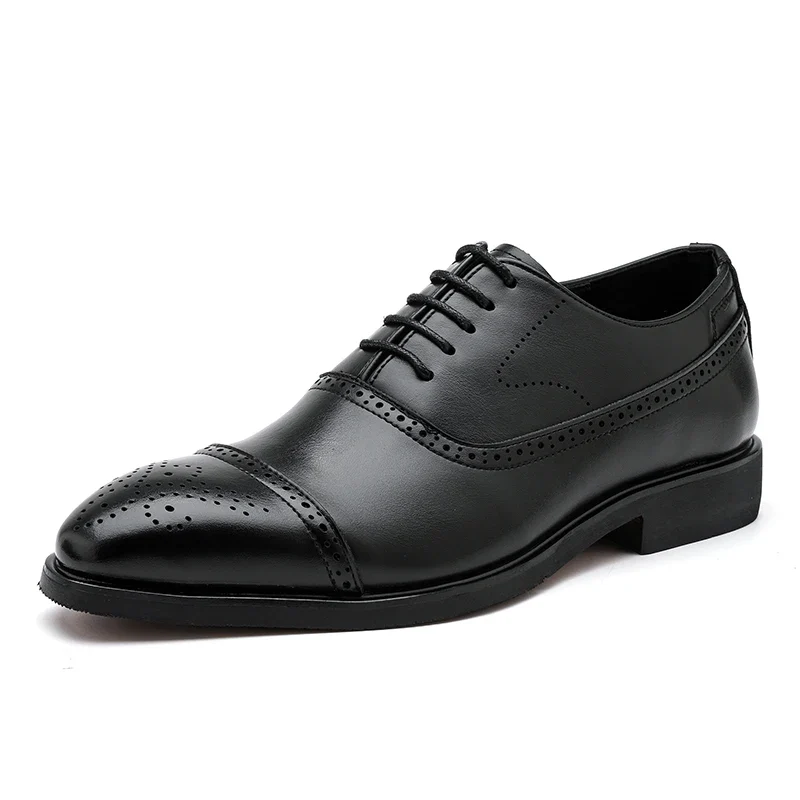Chic Leather Oxford Shoes