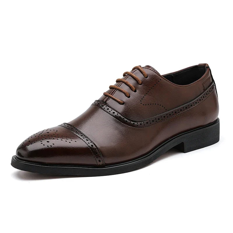 Chic Leather Oxford Shoes