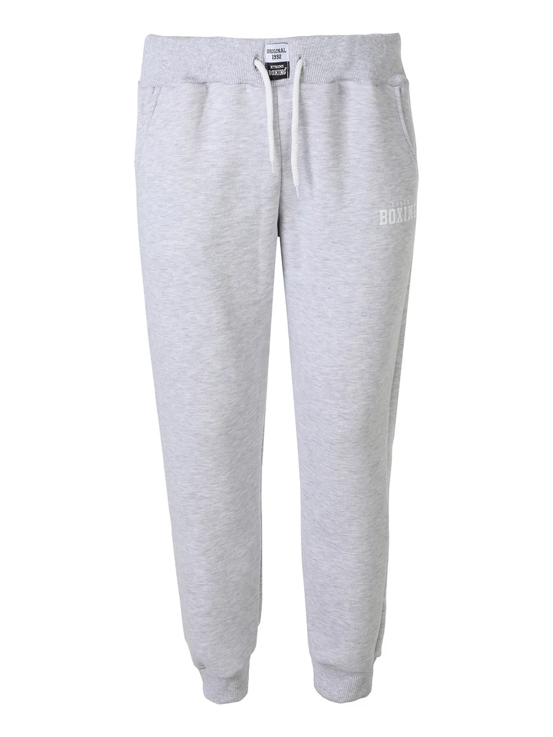 Pantaloni sportivi da uomo con coulisse e interno felpato - grigio