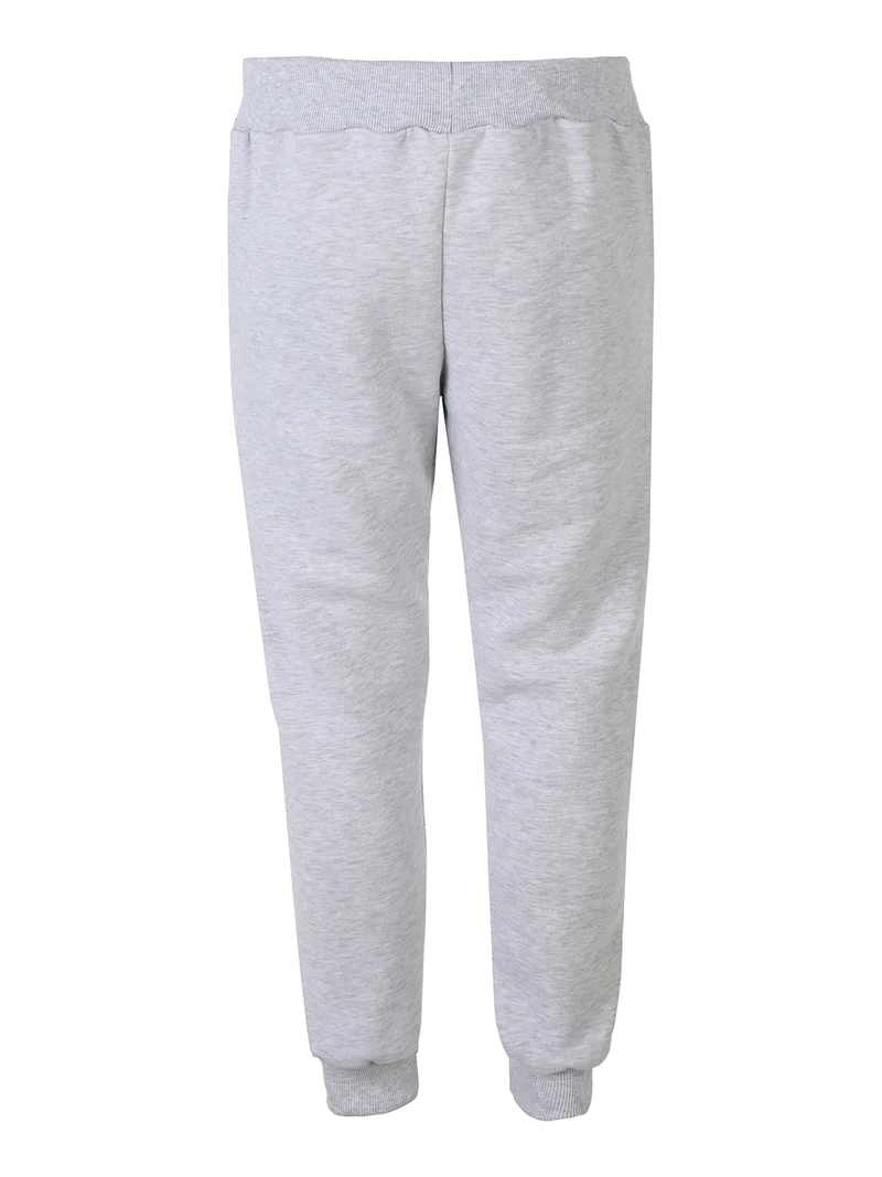 Pantaloni sportivi da uomo con coulisse e interno felpato - grigio