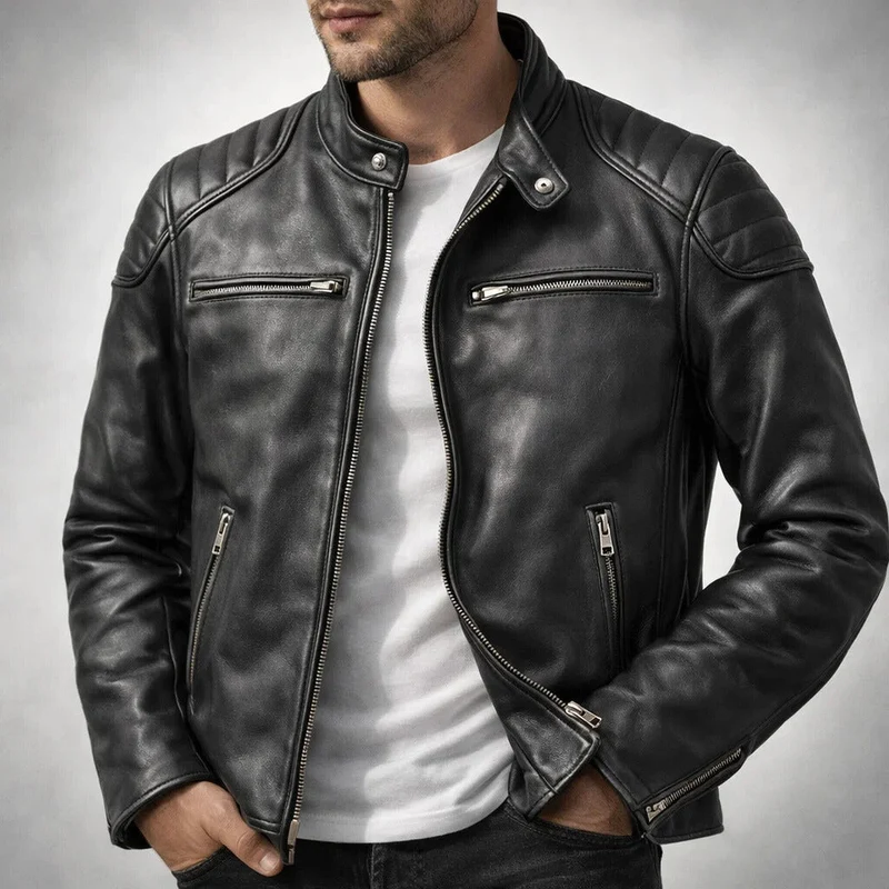 Casual Leather Jacket