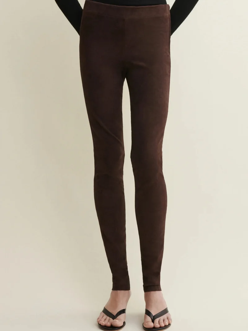 ROCHE Stretch Suede Lederhose