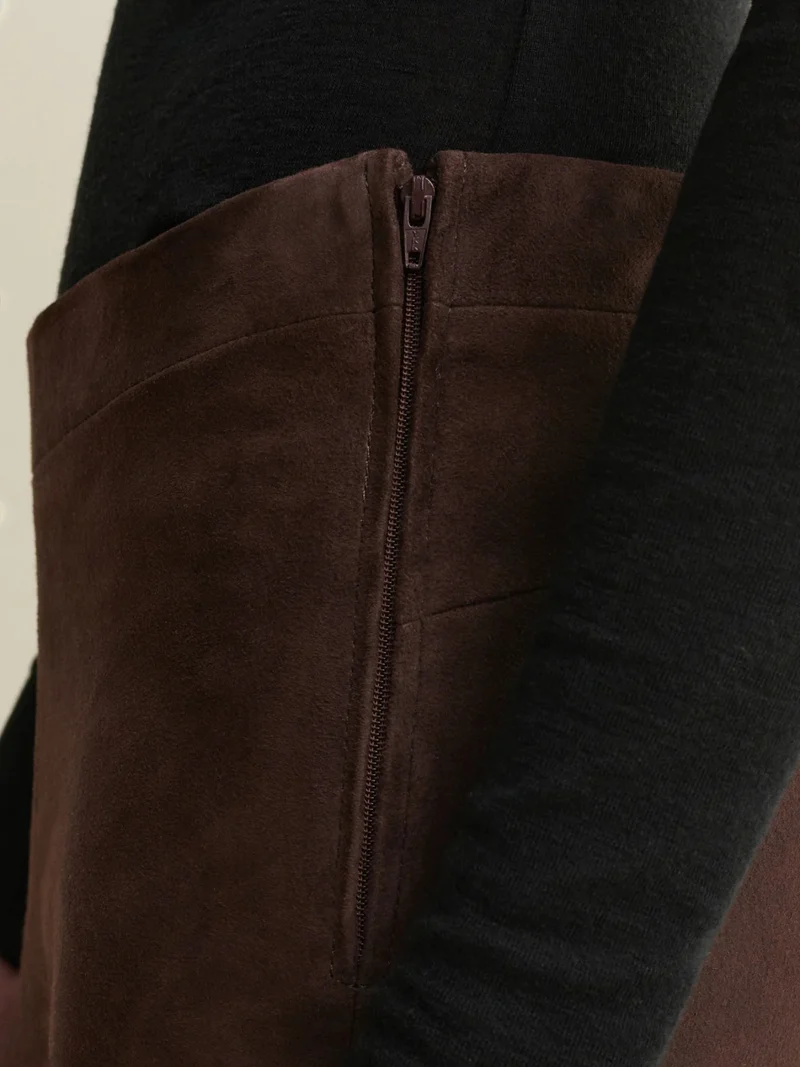ROCHE Stretch Suede Lederhose