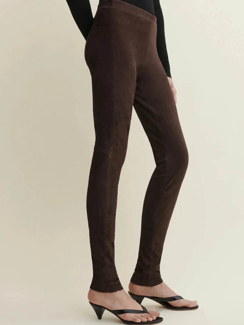 ROCHE Stretch Suede Lederhose