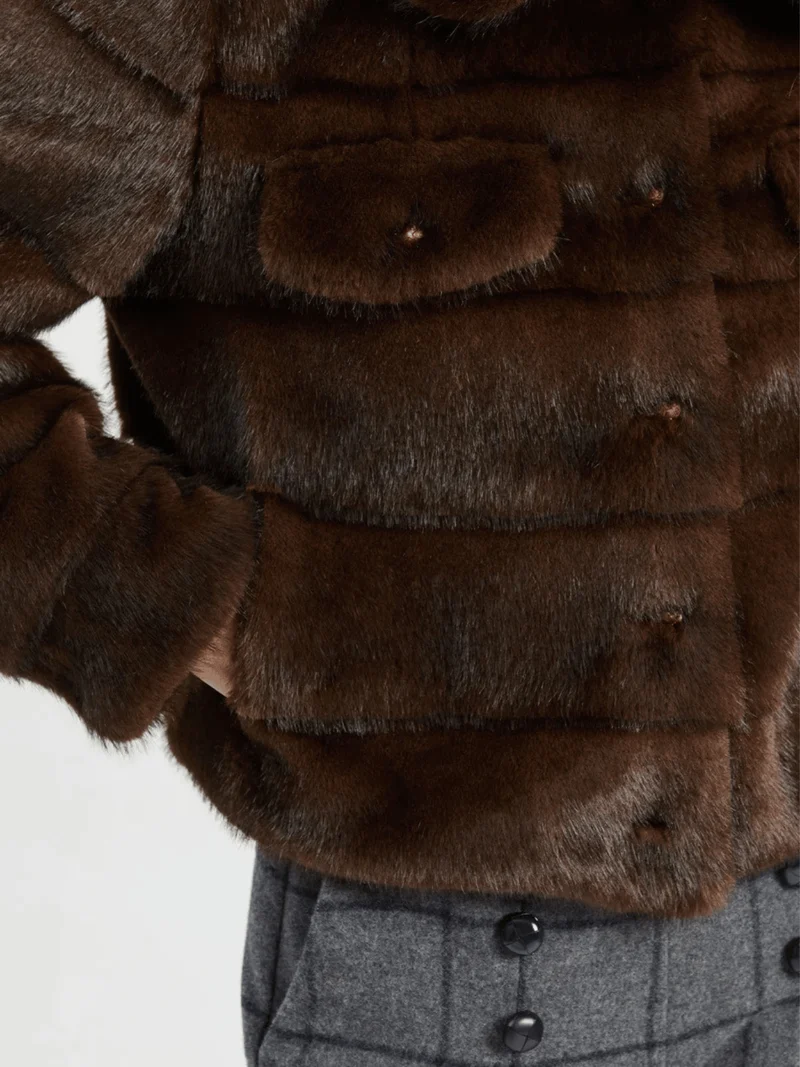 Marron Felljacke