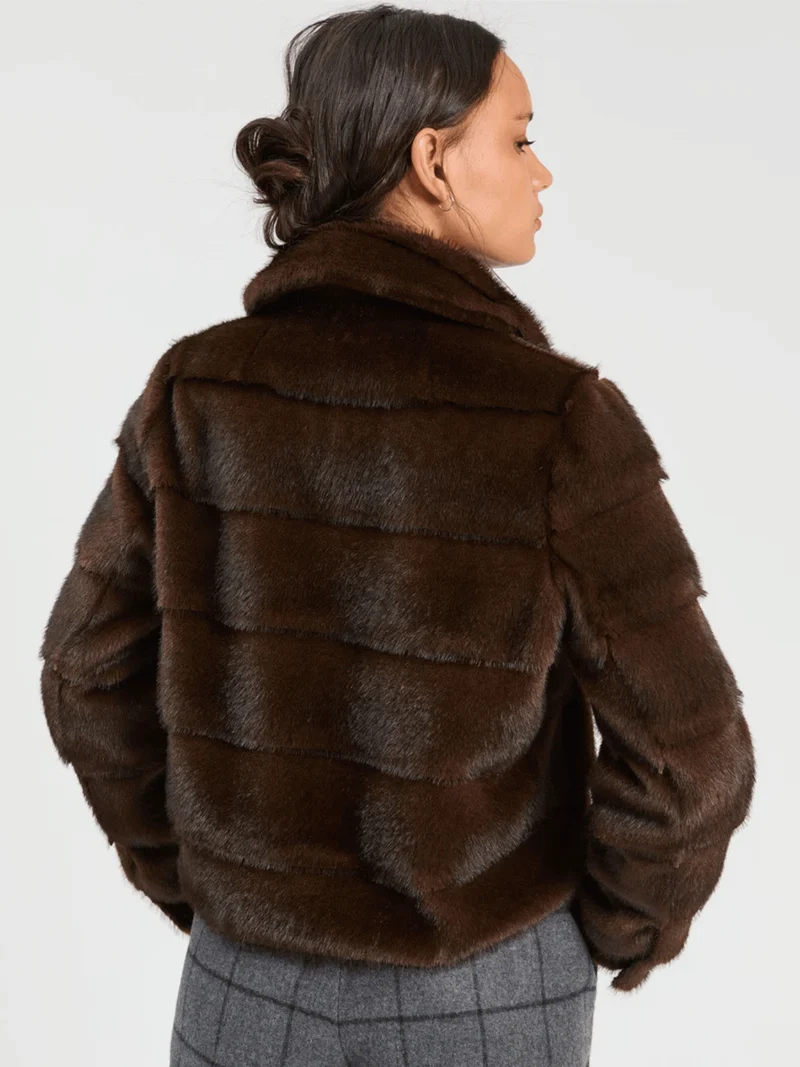 Marron Felljacke