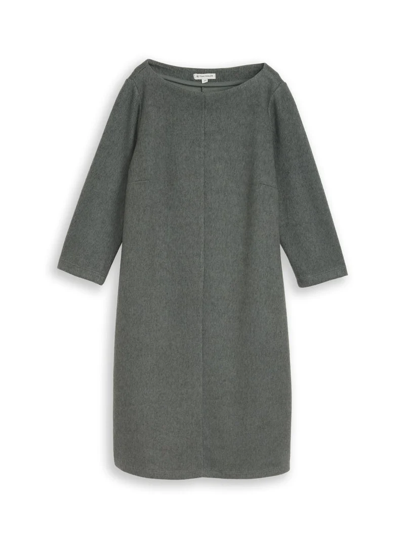 Cosy Kleid in Melange-Optik