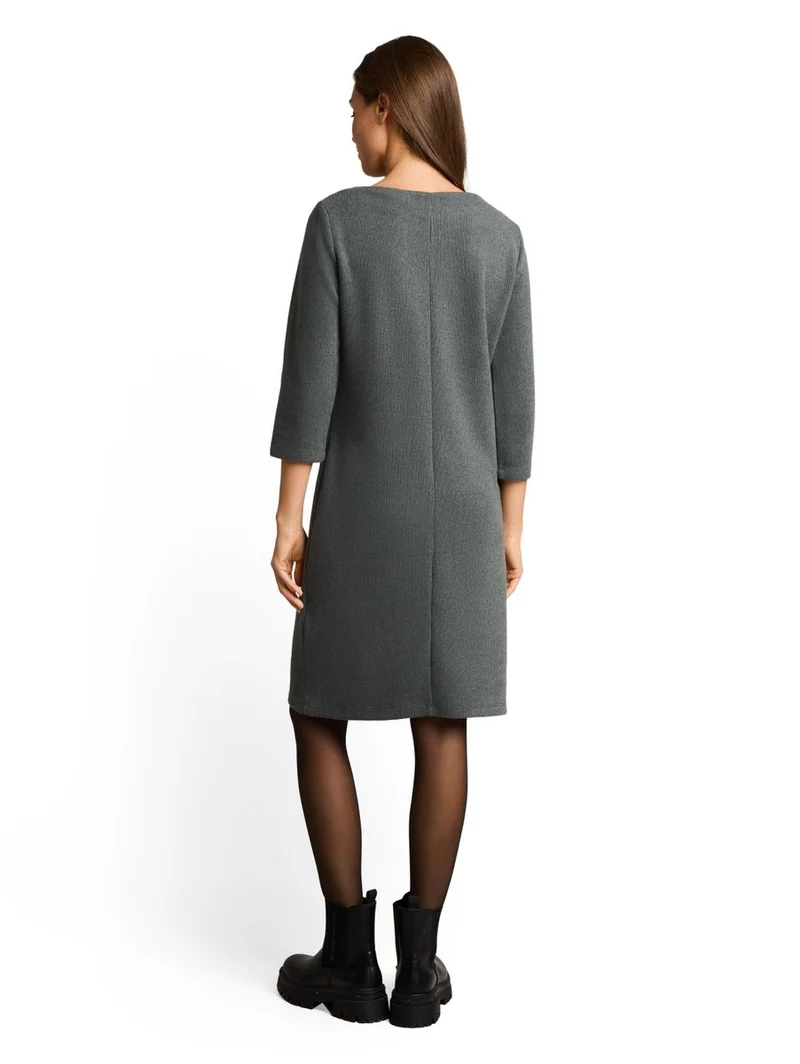 Cosy Kleid in Melange-Optik