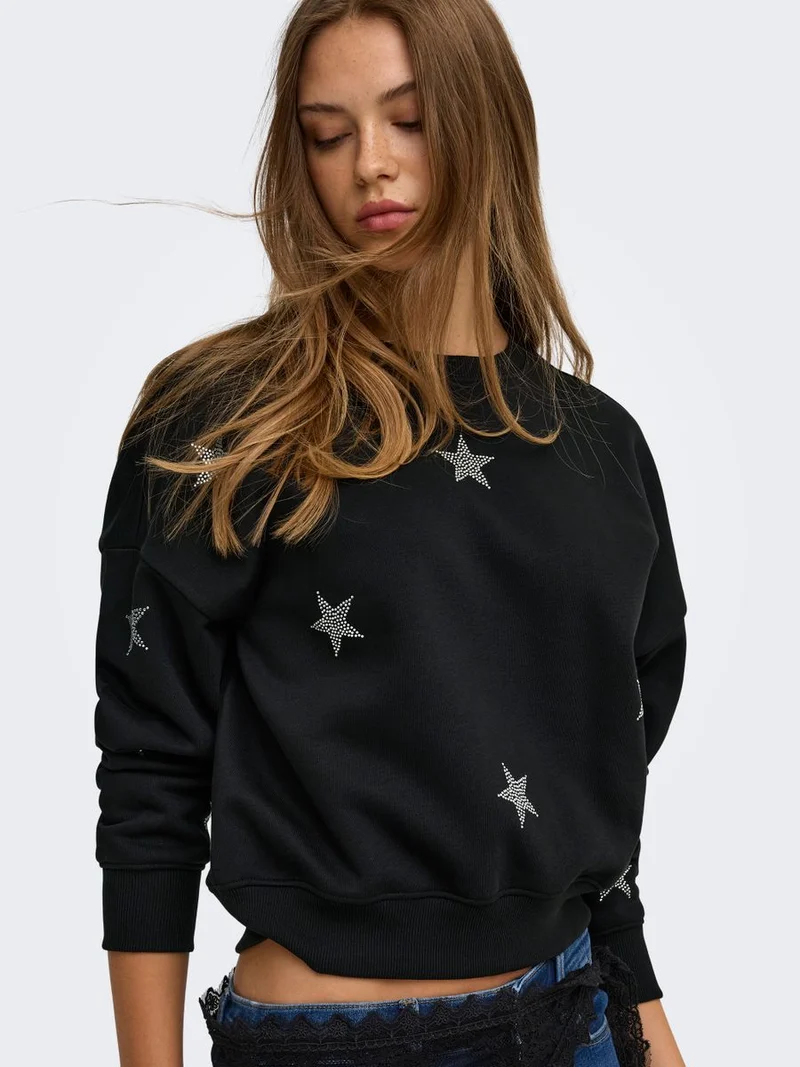 ONLBERIT L/S O-NECK SWT