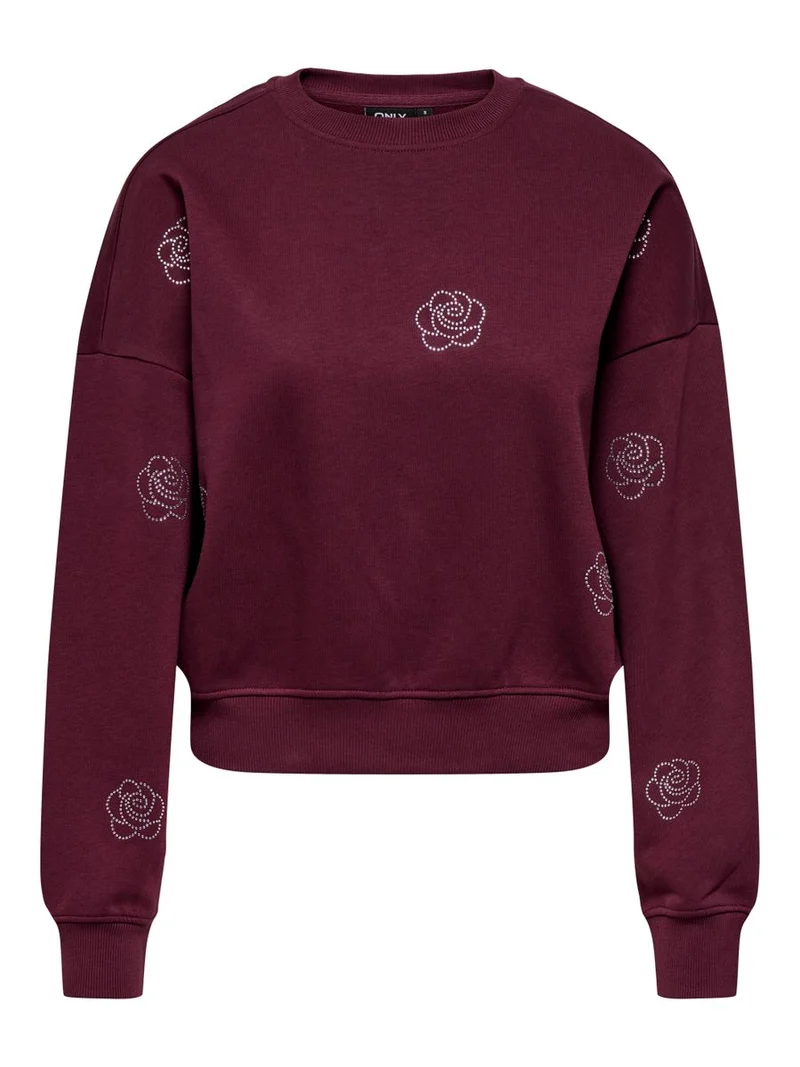 ONLBERIT L/S O-NECK SWT