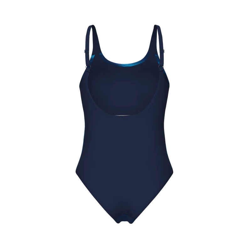 ARENA Glow Damen Badeanzug U-Back mit UV-Schutz