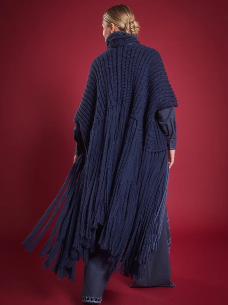 Strickponcho