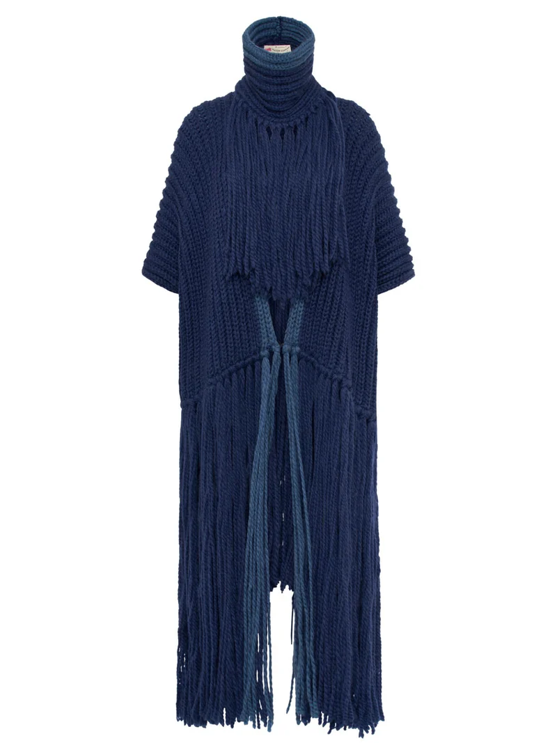 Strickponcho
