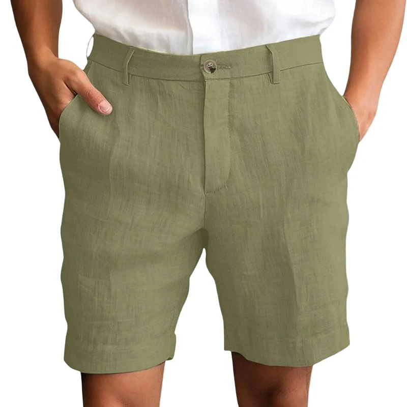 Elegant Linen Shorts