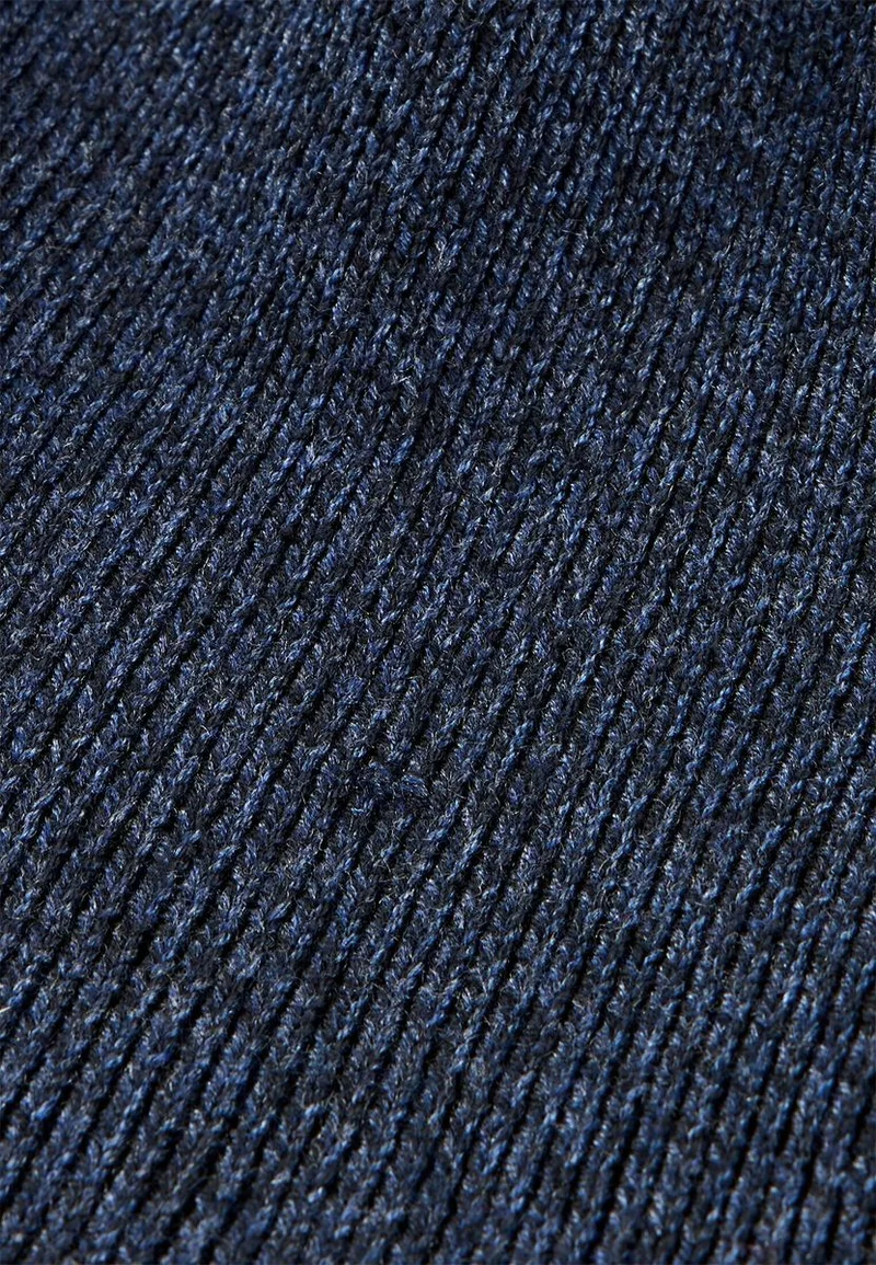 Strickmütze mit Umschlag