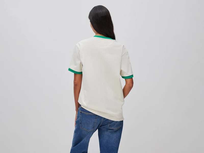 Benetton Rugby-T-Shirt, 100 % Baumwolle