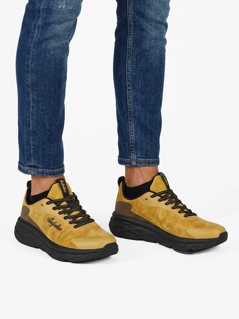ALPHA 3.0 Sneakers sportive da uomo effetto nabuk - khaki