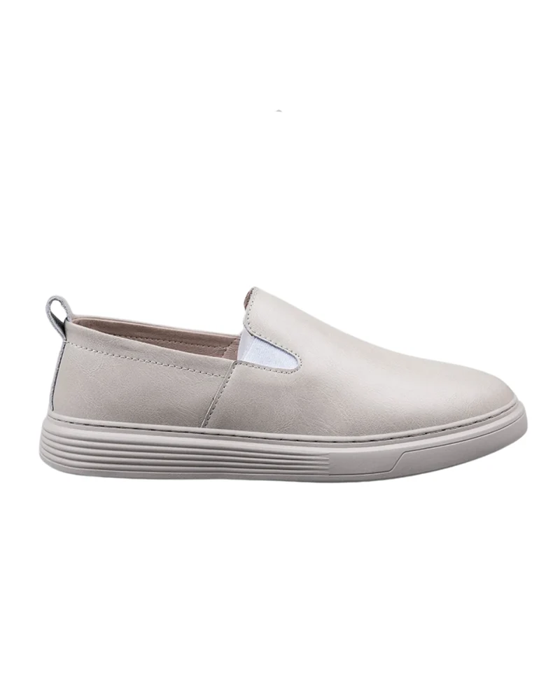 Leather Slip-On Shoes