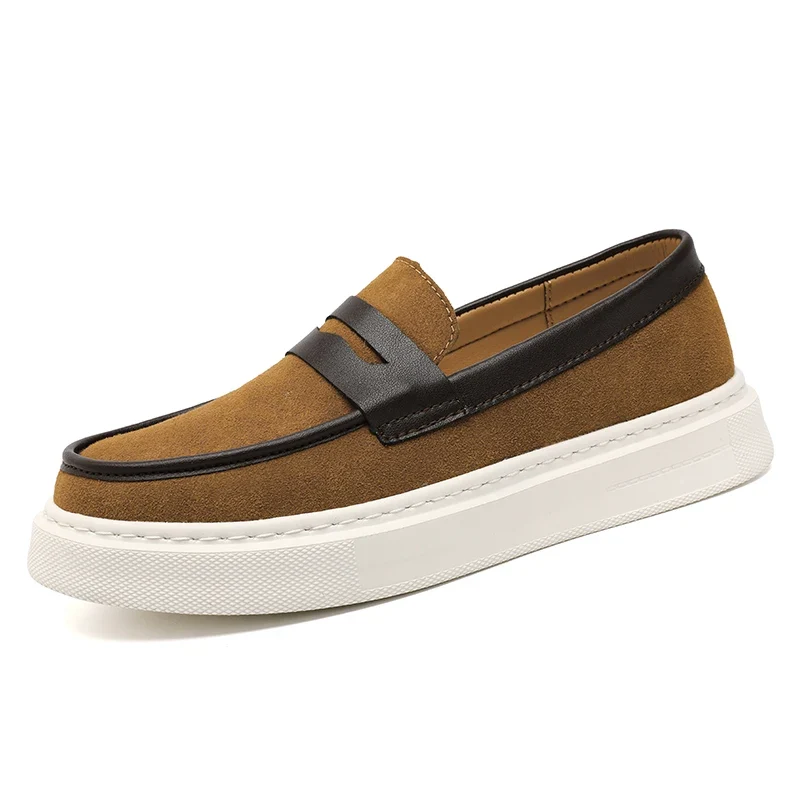 Suede Slip-On Shoes