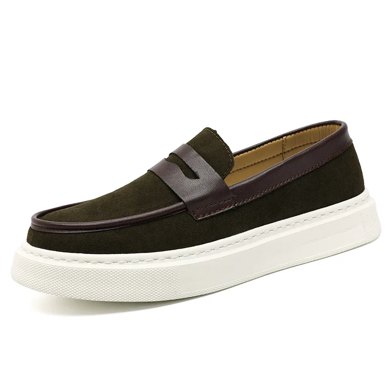 Suede Slip-On Shoes