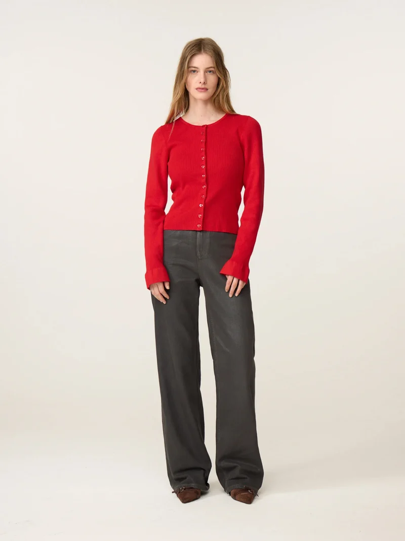 Lilo Cardigan Red Hot Chilli